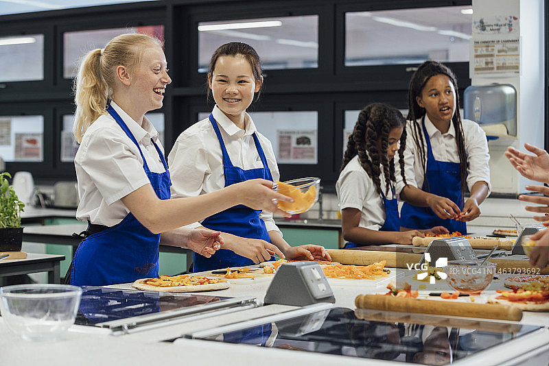 学习烹饪图片素材