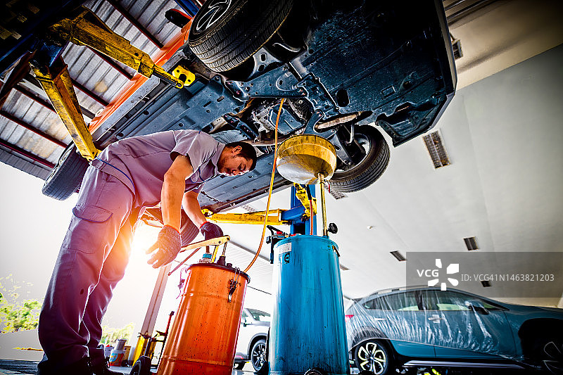 汽车维护图片素材
