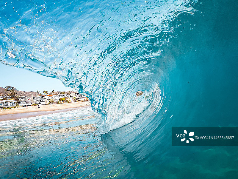 印度尼西亚海浪航拍图片素材