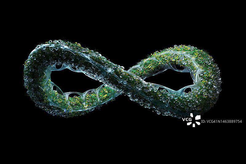 有机的无限符号结构图片素材