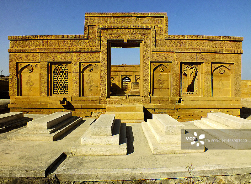 马克利陵墓建筑特色图片素材