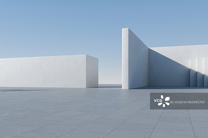 3D渲染：房间背景图片素材