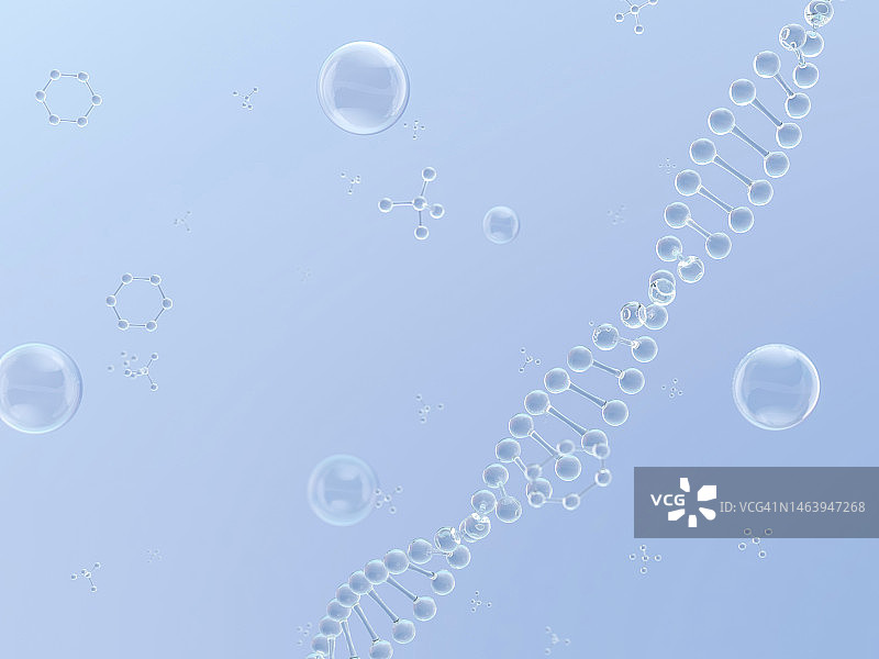 生物技术分子结构图片素材