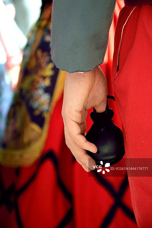 身着传统服装的舞者图片素材