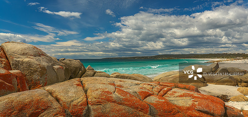 火焰湾海景，澳大利亚图片素材