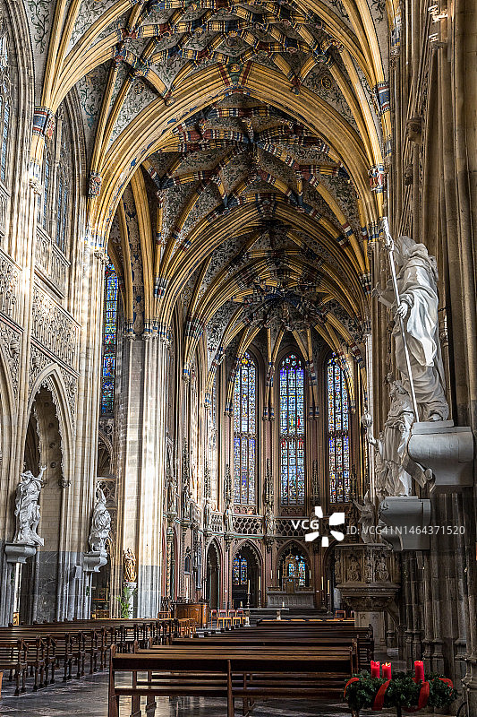 列日圣雅各教堂的后殿图片素材