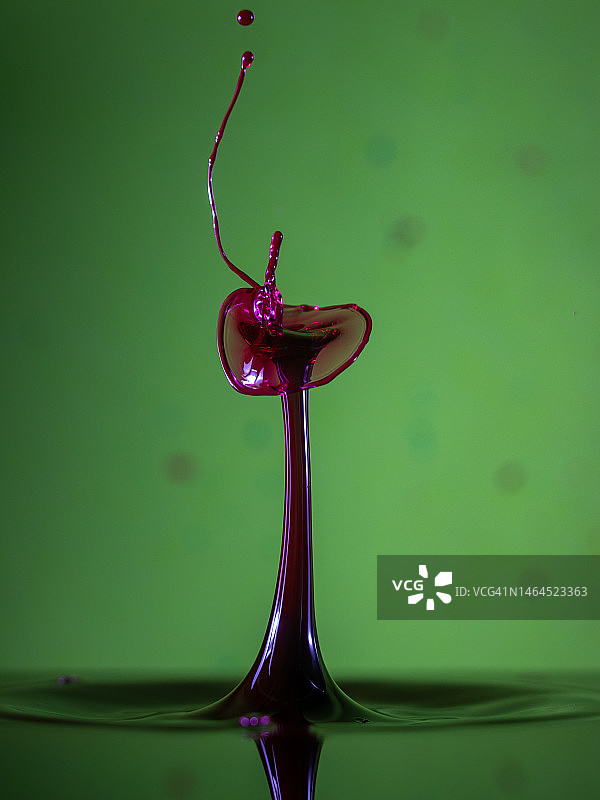 莱斯布里奇液体飞溅特写图片素材