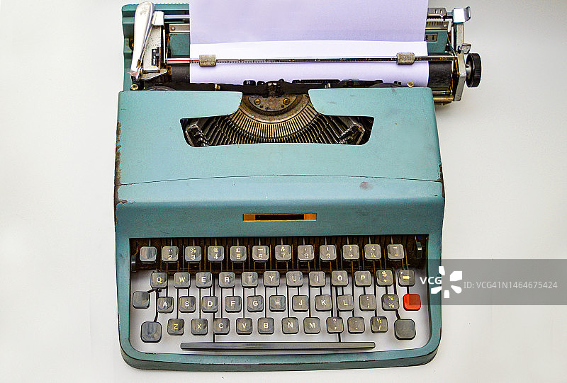 老式打字机图片素材