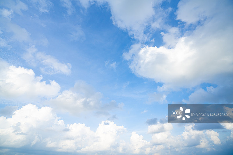蓝天白云抽象背景图片素材