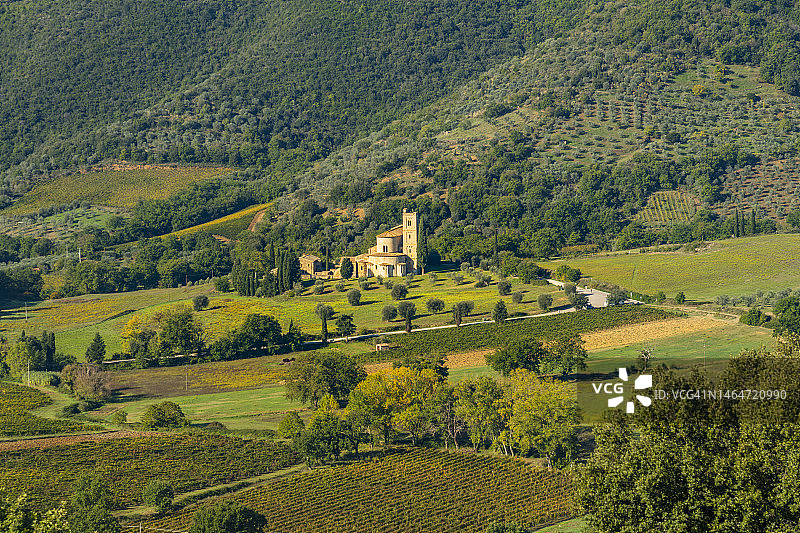 圣安蒂莫修道院风景图片素材