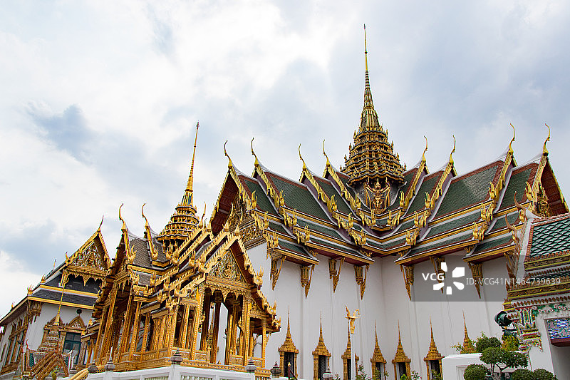 泰国曼谷玉佛寺和大皇宫图片素材