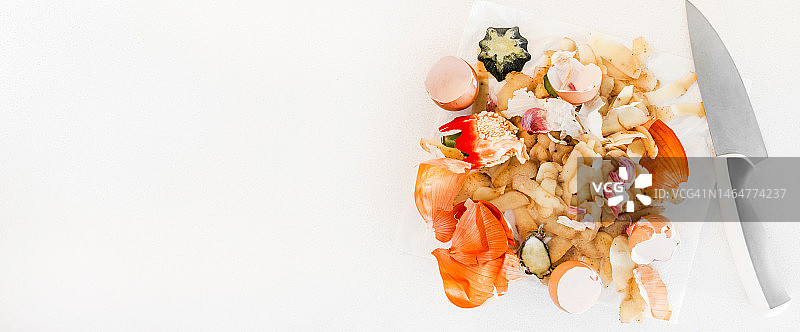 预备堆肥的有机厨余（克罗地亚普拉）图片素材