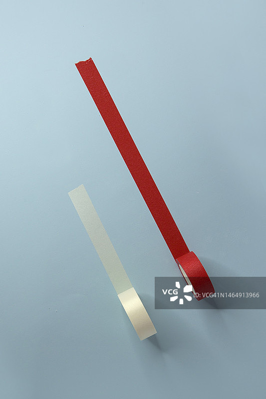 彩色胶带的抽象竞赛概念静物图片素材