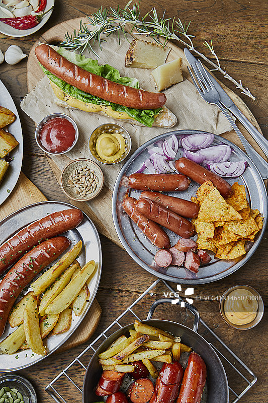 适合社交聚会的美味多彩烧烤图片素材