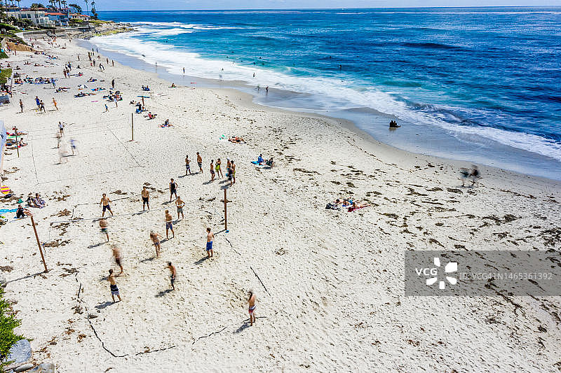 拉霍亚海滩图片素材