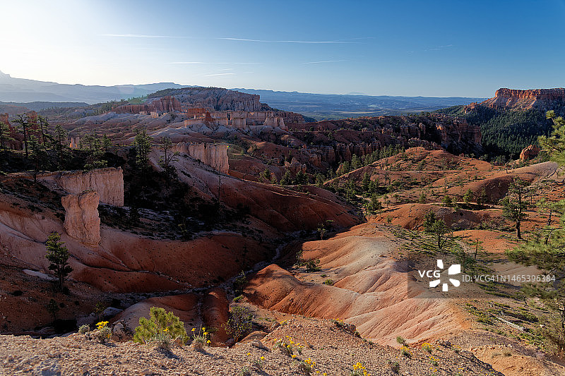 布莱斯峡谷国家公园的交通图片素材