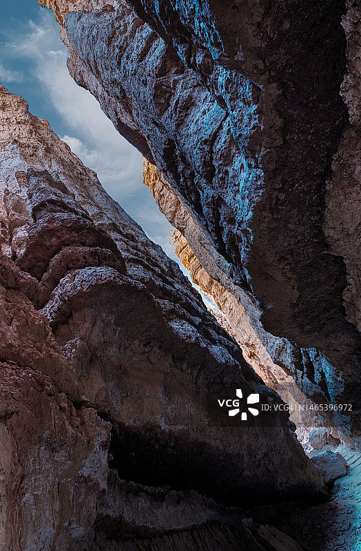 华尔街的倾斜视角图片素材