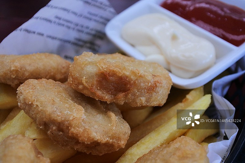 香脆鸡块图片素材