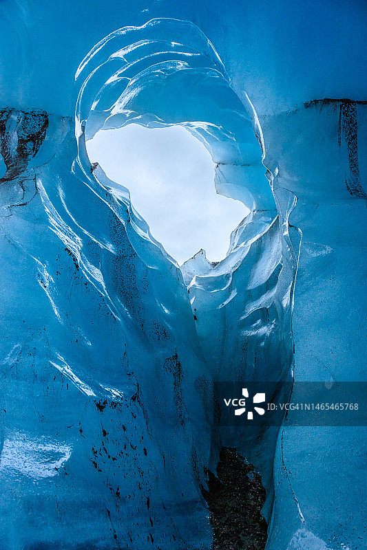 冰岛斯维纳费尔斯冰川图片素材