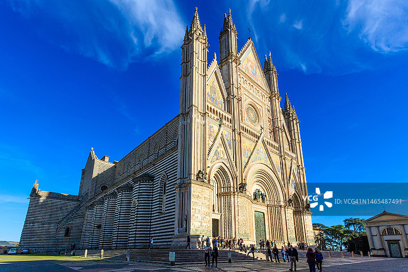 意大利奥尔维耶托大教堂图片素材