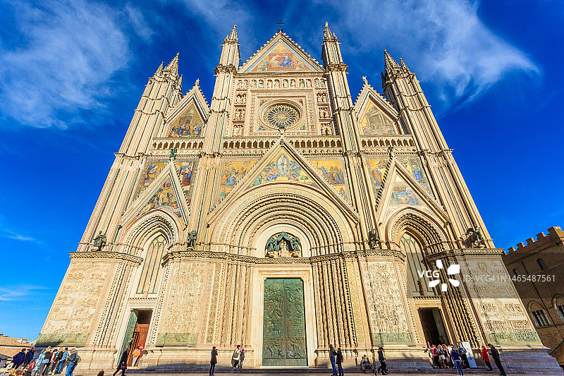 意大利奥尔维耶托大教堂图片素材