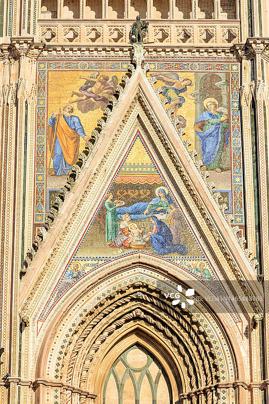 意大利奥尔维耶托大教堂图片素材