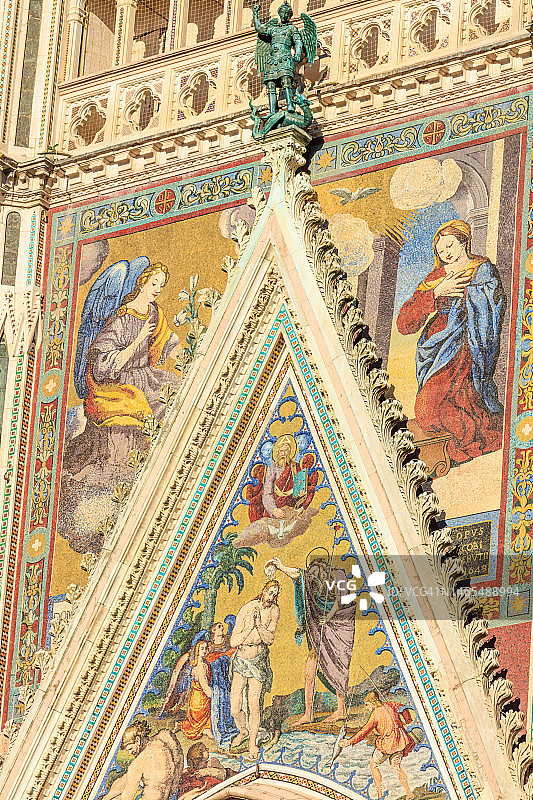 意大利奥尔维耶托大教堂图片素材