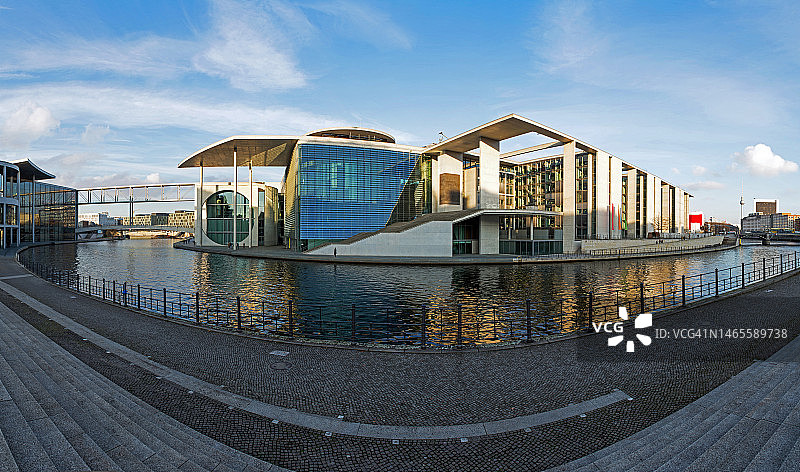 德国首都柏林的政府区域图片素材