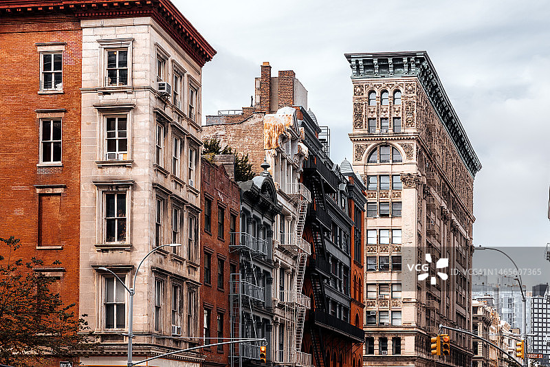 美国纽约苏荷区街景图片素材