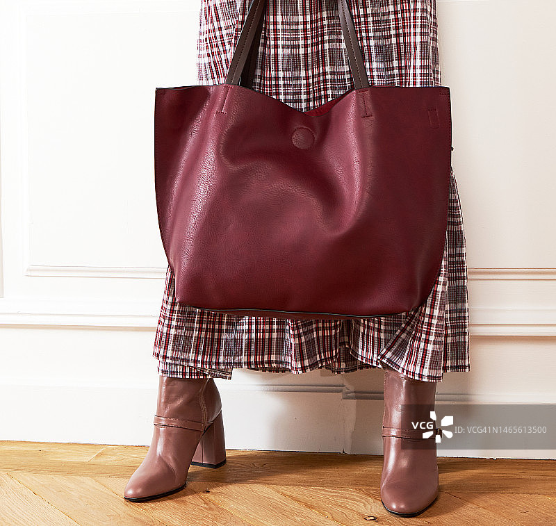 皮革手提包图片素材