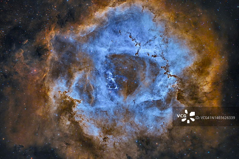 NGC 2237 玫瑰星云图片素材