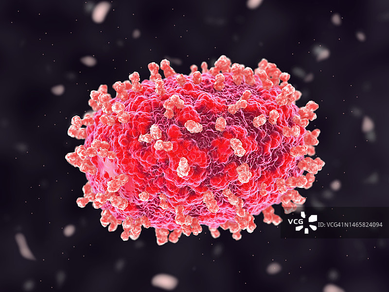 猴痘病毒，图示图片素材