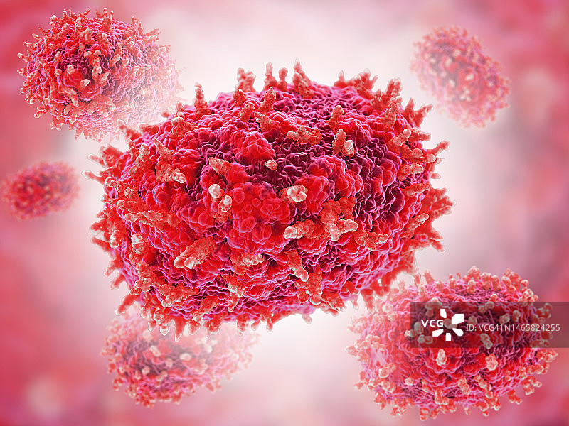 Mpox病毒颗粒插画图片素材