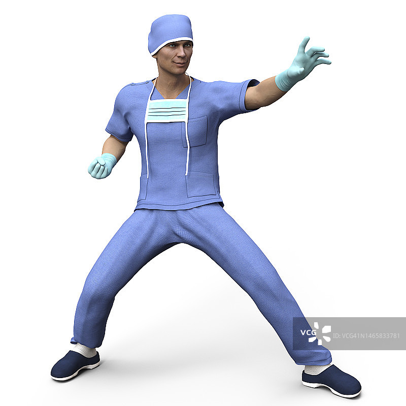 医生插画图片素材