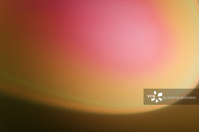 红黄粉绿渐变背景，日落灯图片素材