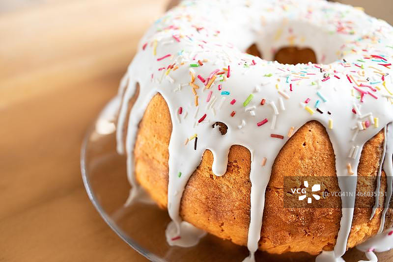 印尼，盘中甜甜圈特写图片素材