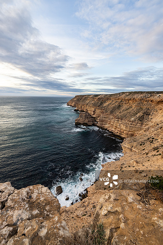 卡尔巴里海岸线图片素材