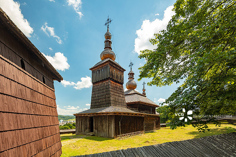 斯洛伐克拉多米罗瓦的圣米迦勒总主教教堂，2020年图片素材