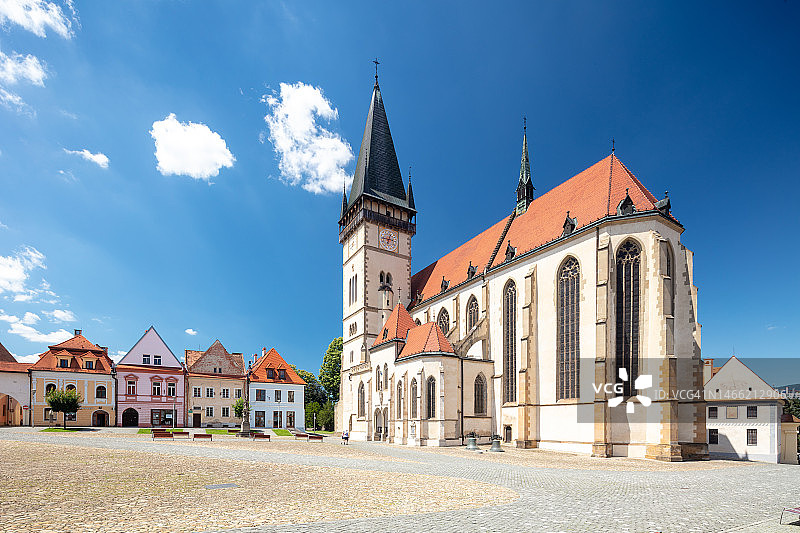 斯洛伐克巴尔代约夫圣吉尔斯大教堂, 2020年图片素材