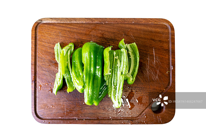 切碎的青椒图片素材