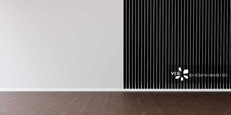 带白色墙壁的现代客厅图片素材