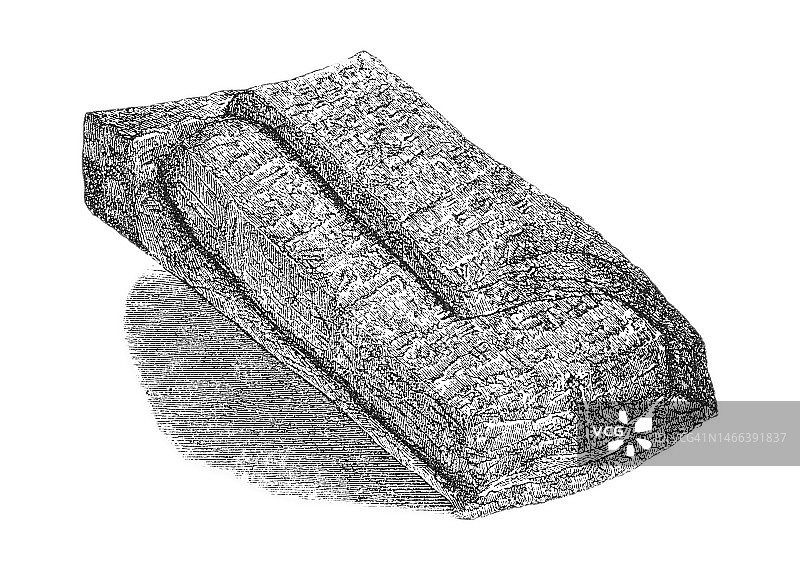 古巴比伦象形文字古老雕刻插图图片素材