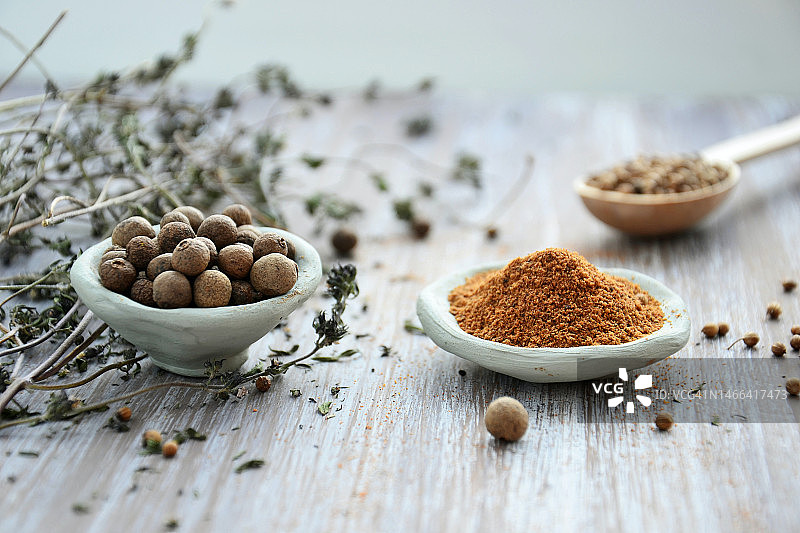 餐桌上的食物特写，楠榜，印度尼西亚图片素材