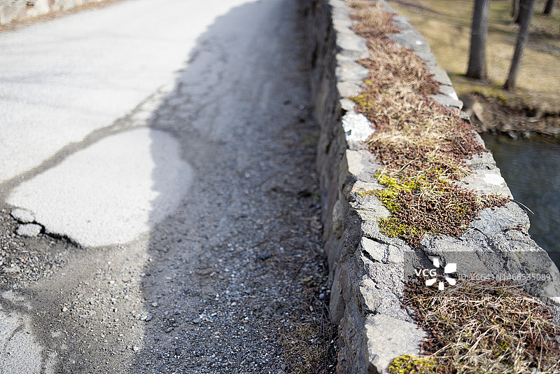 乡村石桥景色图片素材