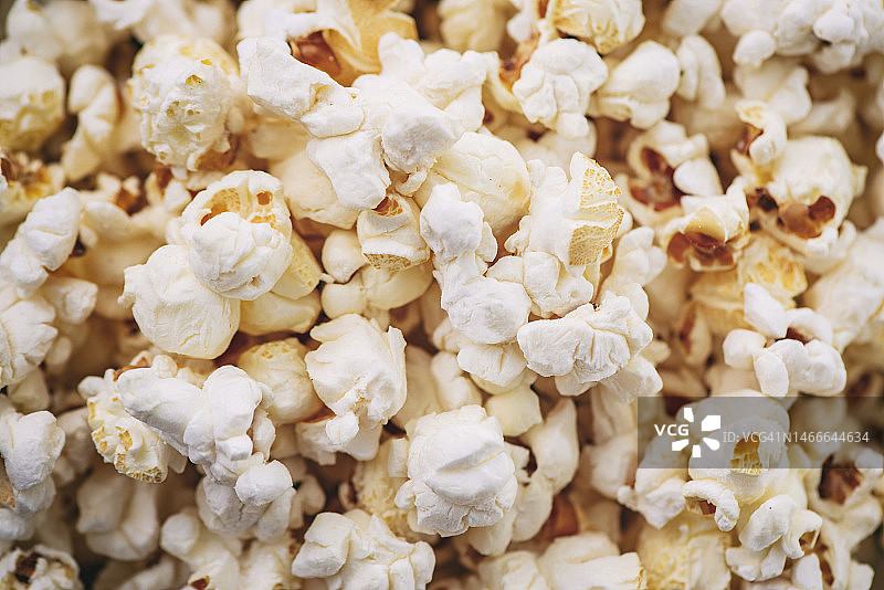 爆米花纹理背景特写图片素材