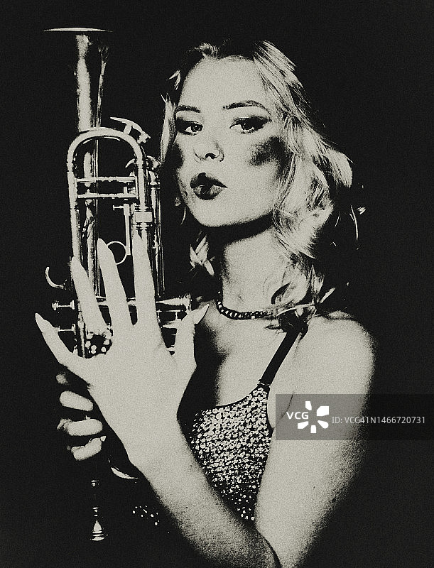 歌舞女郎图片素材