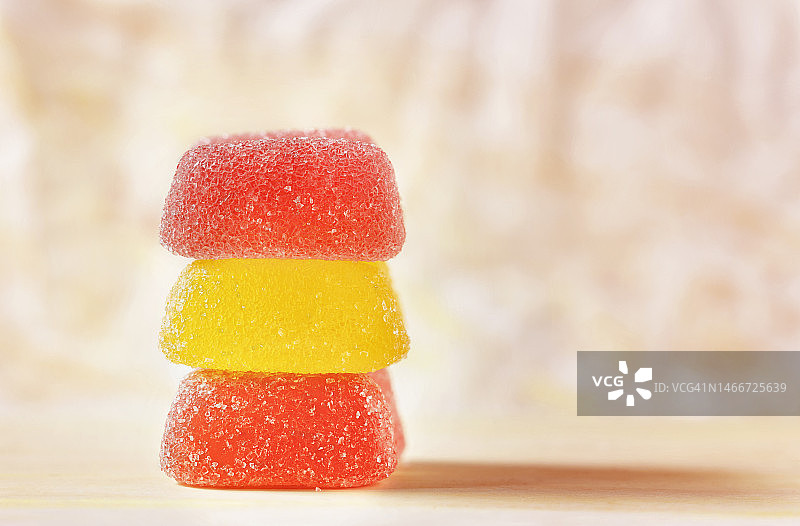 罗马的彩色糖果特写，意大利图片素材