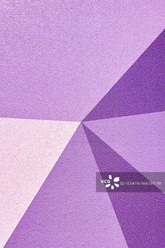 墙上的抽象几何紫色设计图片素材