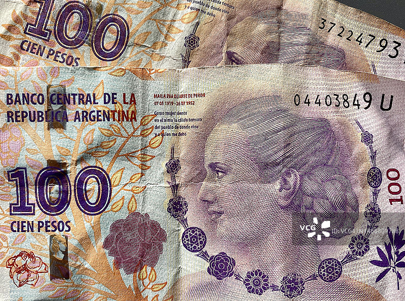 阿根廷比索图片素材