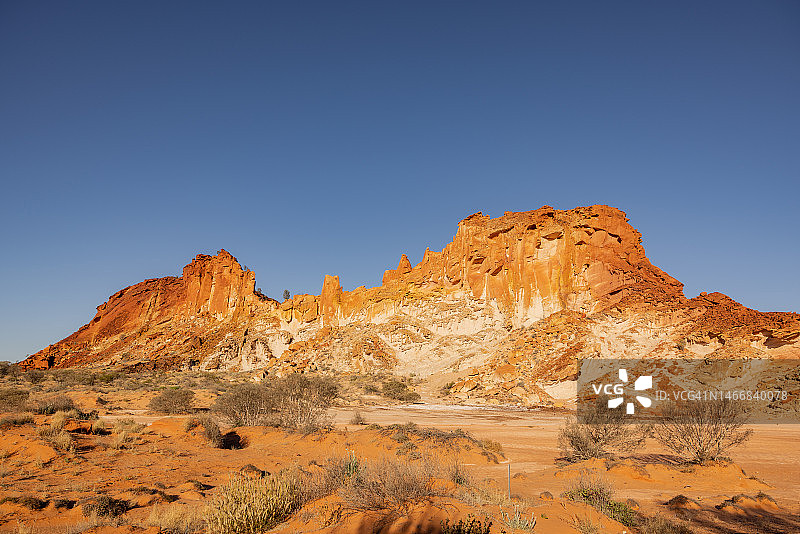 彩虹谷日落图片素材